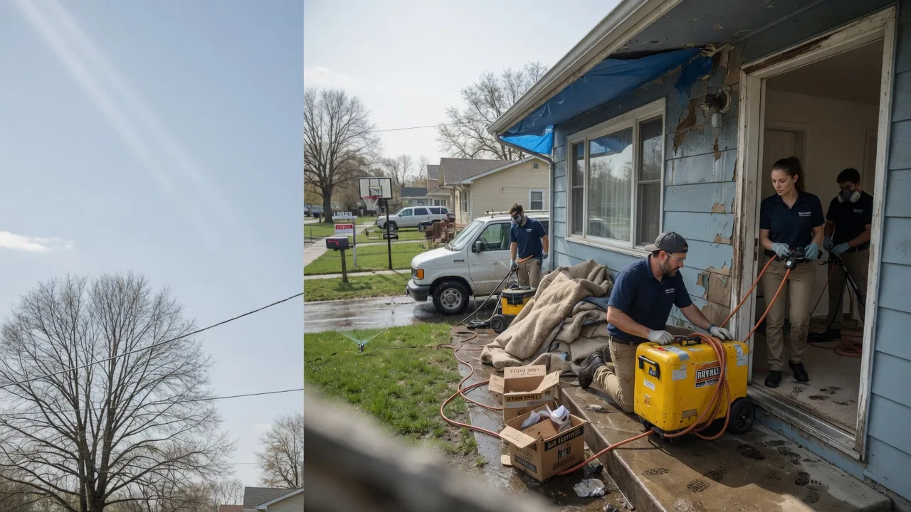 Basement Flood Cleanup in Timblin, PA near me